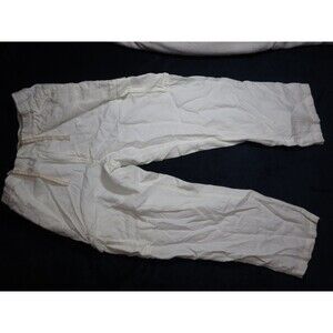 Caribbean 100% Linen Cargo Pants 38x30